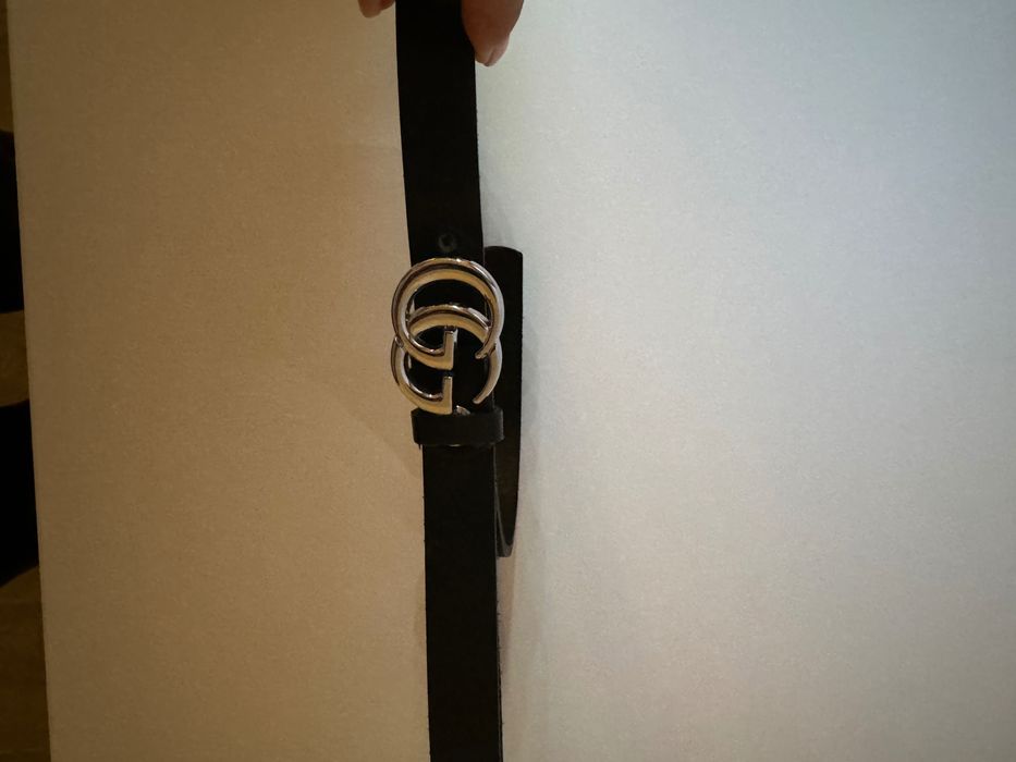 Curea subțire D&G piele