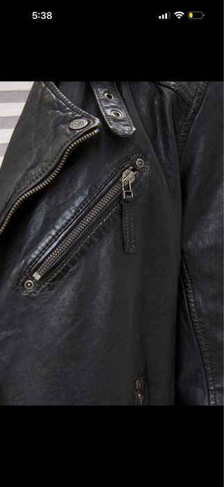 Куртка из натуральной кожи