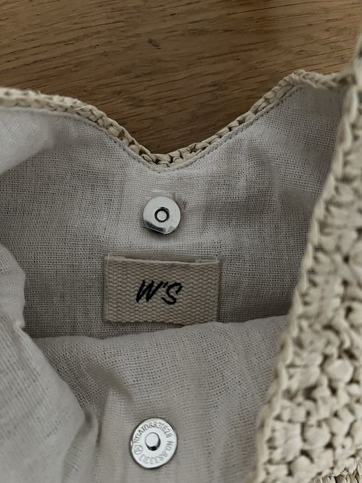 Плетена чанта, цевт слонова кост Women’s secret
