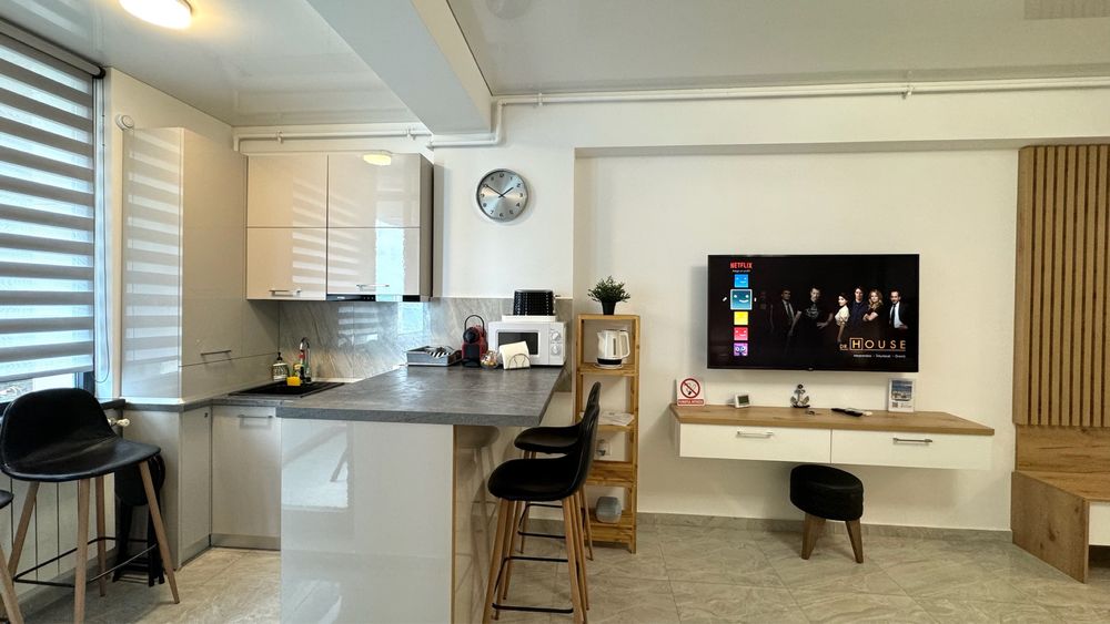 Studio dublu premium 37mp vedere la mare – Building Ștefan Resort, Mamaia Nord