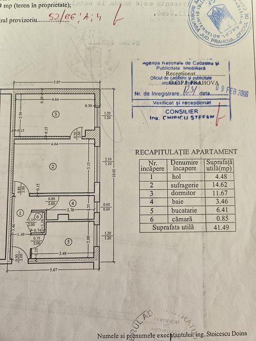 Apartament Câmpina, 2 camere,