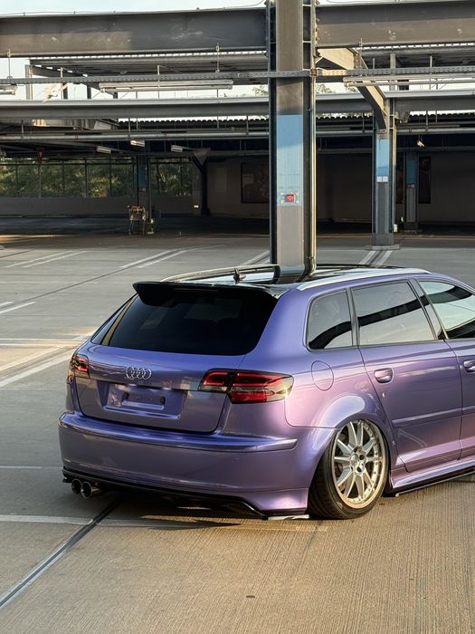 Stopuri Audi A3 8P Facelift ORIGINALE dark cherry