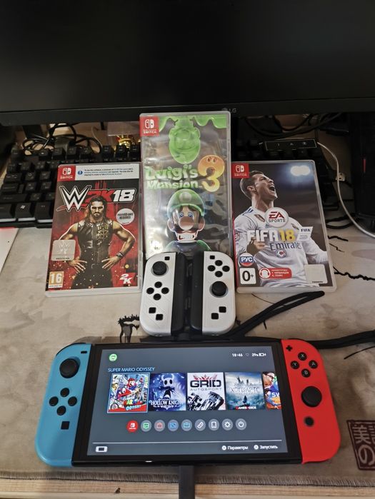 Nintendo switch Oled 256 прошитый