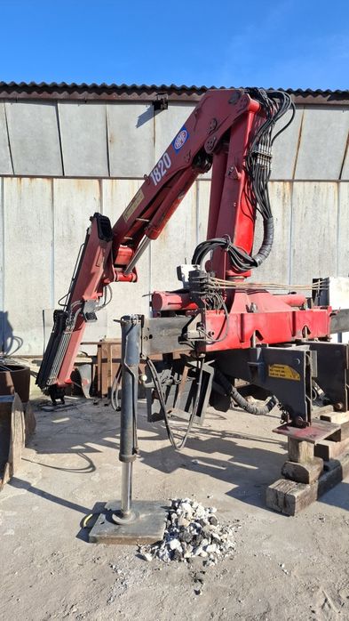 Самосвал 4оси с кран