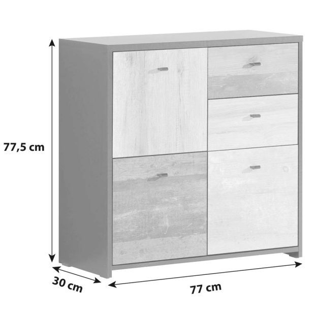 Топ цена! Шарен ретро скрин