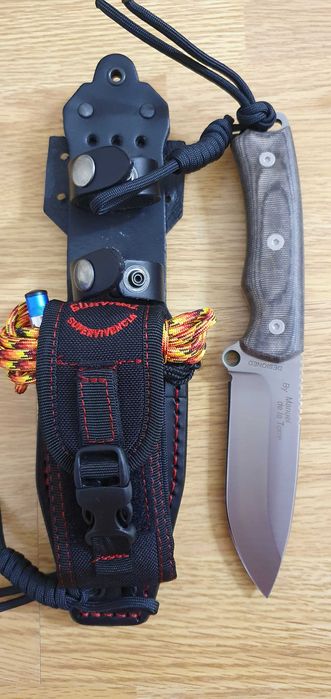 Cutit MIGUEL NIETO CHAMAN 140-KK, lama 11.5CM Survival Kit