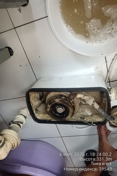 Ремонт насосов .фикальной