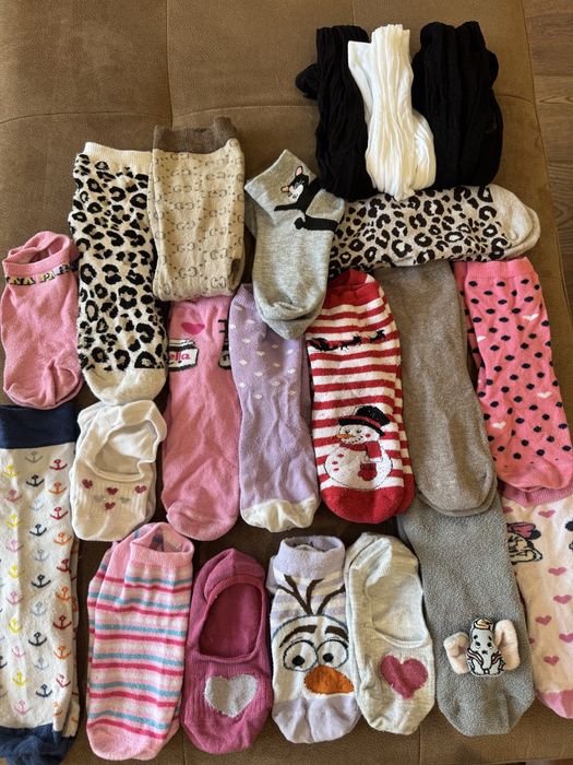 Голям лот чорапи и чорапогащници