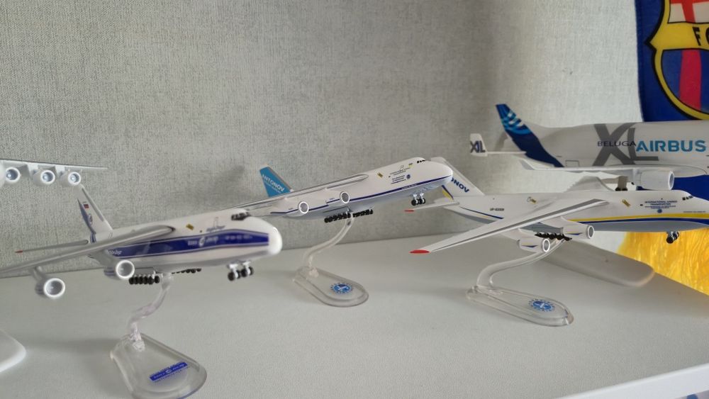 Модель самолеьа АН-124 Руслан