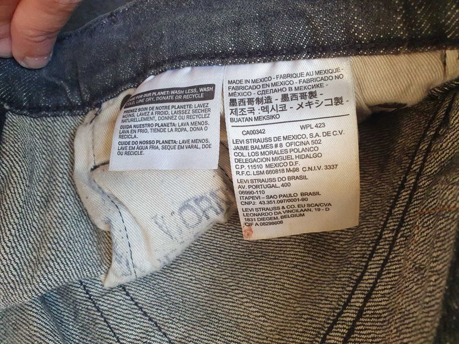 Blugi barbati LEVI'S 510 SKINNY Negru - Marimea W29 L32