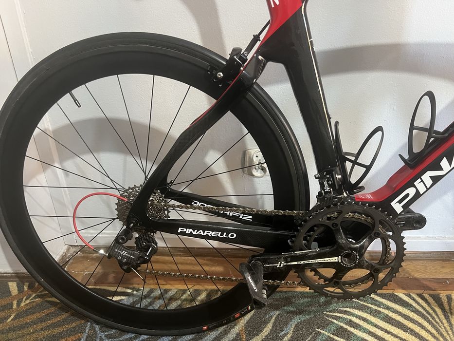 Vind Pinarello F12 si F - echipare Campagnolo Super Record 11v - roti Prolite
