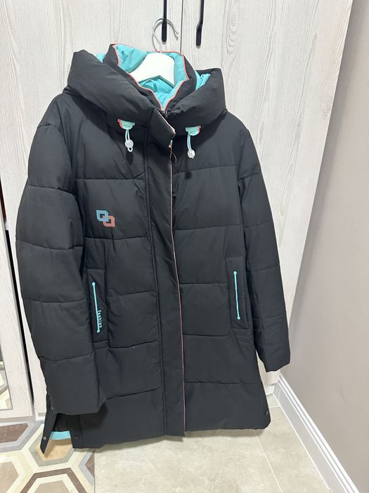 Пуховик 48 размер, по факту 50/52