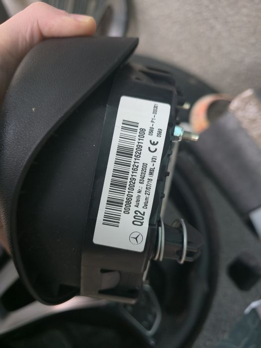 Volan Mercedes Original cu airbag și padele