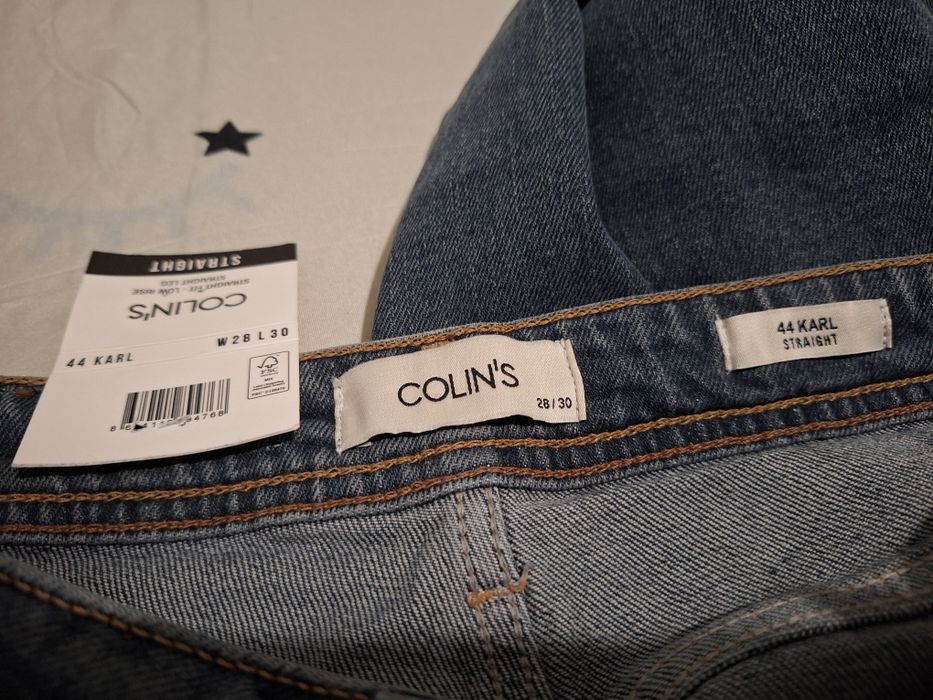 Blugi colins pentru bărbați, mărimea 28/30