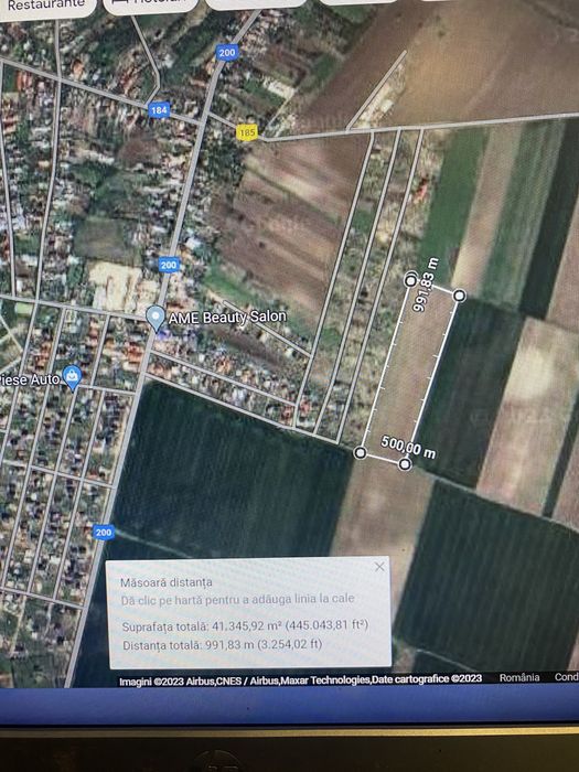 Teren intravilan Dascalu 18000  m2 #direct proprietar