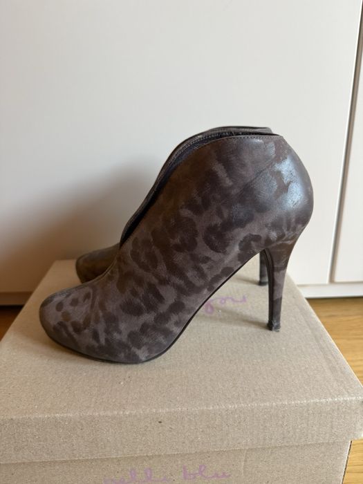 Кожени обувки с животинска окраска Furla