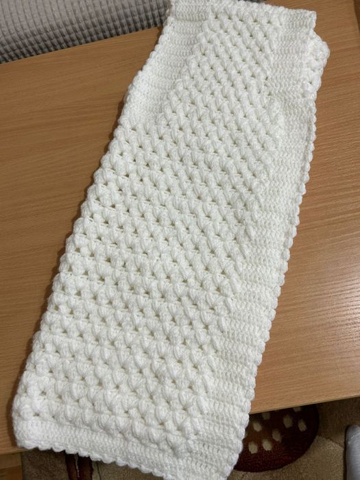 Плетен елек изплетено на една кукака