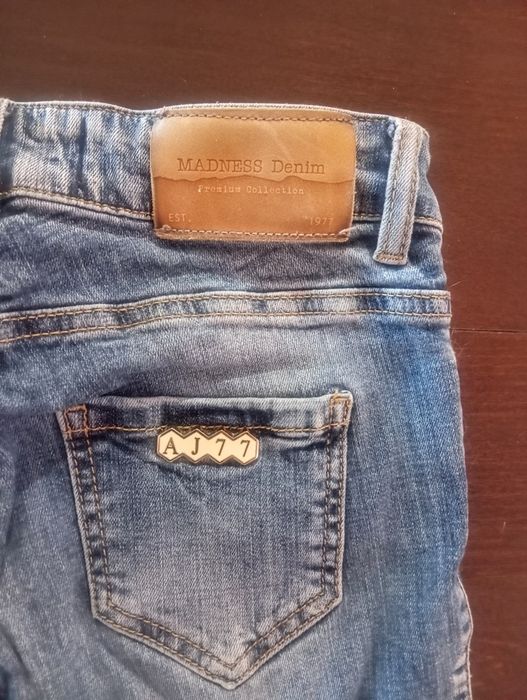 Дамски тесни скъсани дънки Madness national