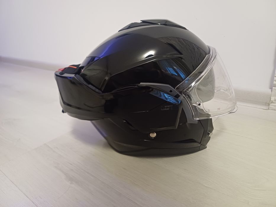 Casca moto HJC i100 solid, marime M, negru lucios!