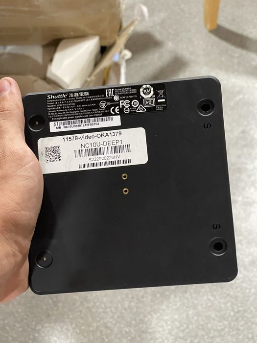 Мини-ПК Shuttle XPC NC10U