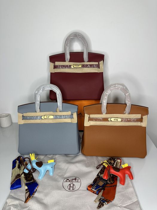 Geanta de lux HERMES Birkin 30 cm piele naturala 100% cadou c:114