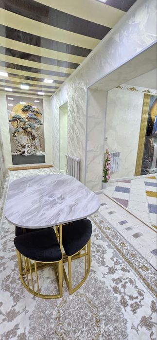 Метро Новза 2/2/4 балк 2х6, кирпичь, 54 м2 с мебелью и техникой