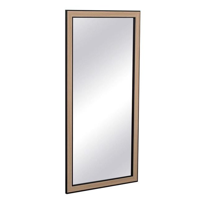 120см! Голямо огледало с рамка от дъб