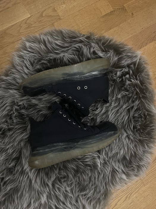 Rick Owens Abstract Low Clear Sole