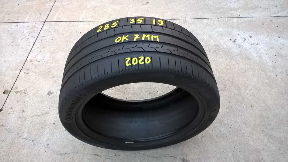O anvelopa vara 285 35 19 continental sportcontact 6 cu 7 mm 2020