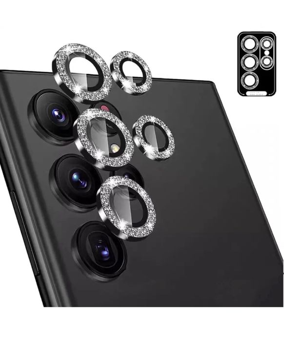 Folie Sticla Camera Cercular Luxury Samsung S22/S23/S24/PLUS/ULTRA