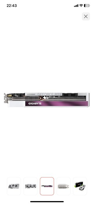 Gigabyte RTX 3070 Ti VISION OC