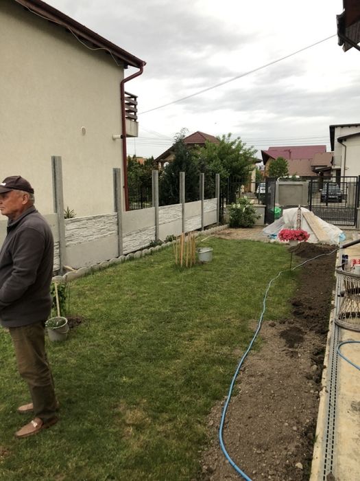 Gard /Beton/Stalpi/