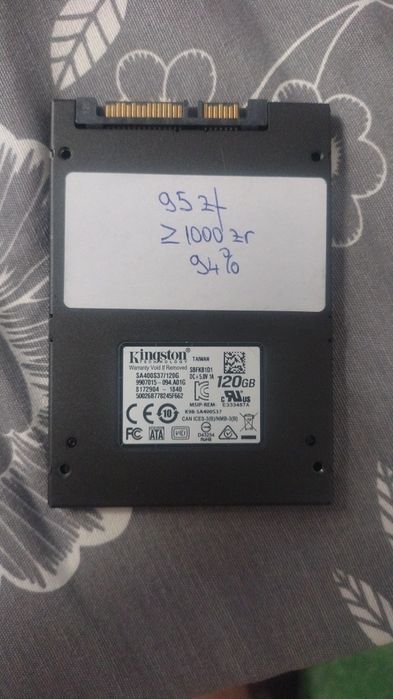 SSD Kingston A400  de 120GB