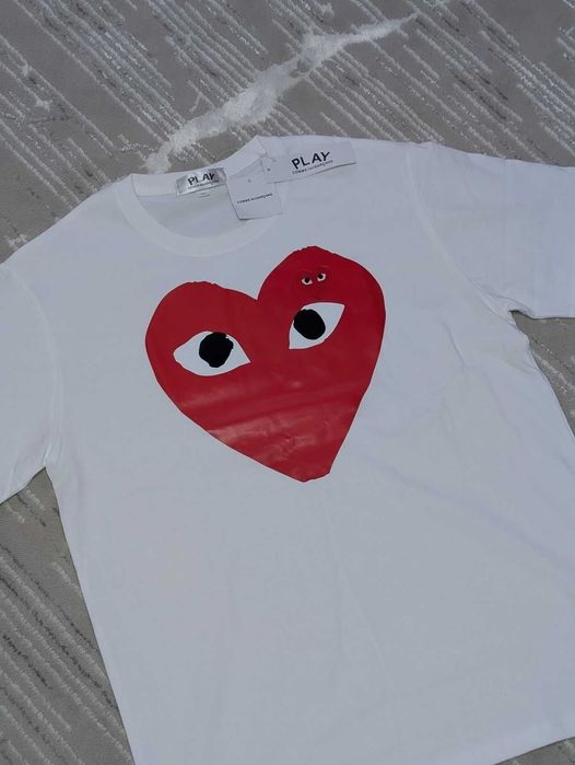 Футболки cdg,acne, jacquemus