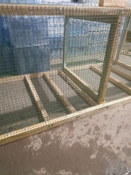 Quyonlar uchun qafas ishlatilinmagan