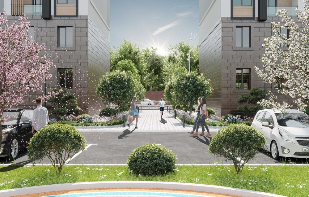 Новастройка Нурафшан (Тойтепа), Ташкентская область To'ytepa,