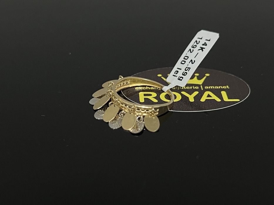 Bijuteria Royal CB : Inel dama aur nou 14k 2,59gr