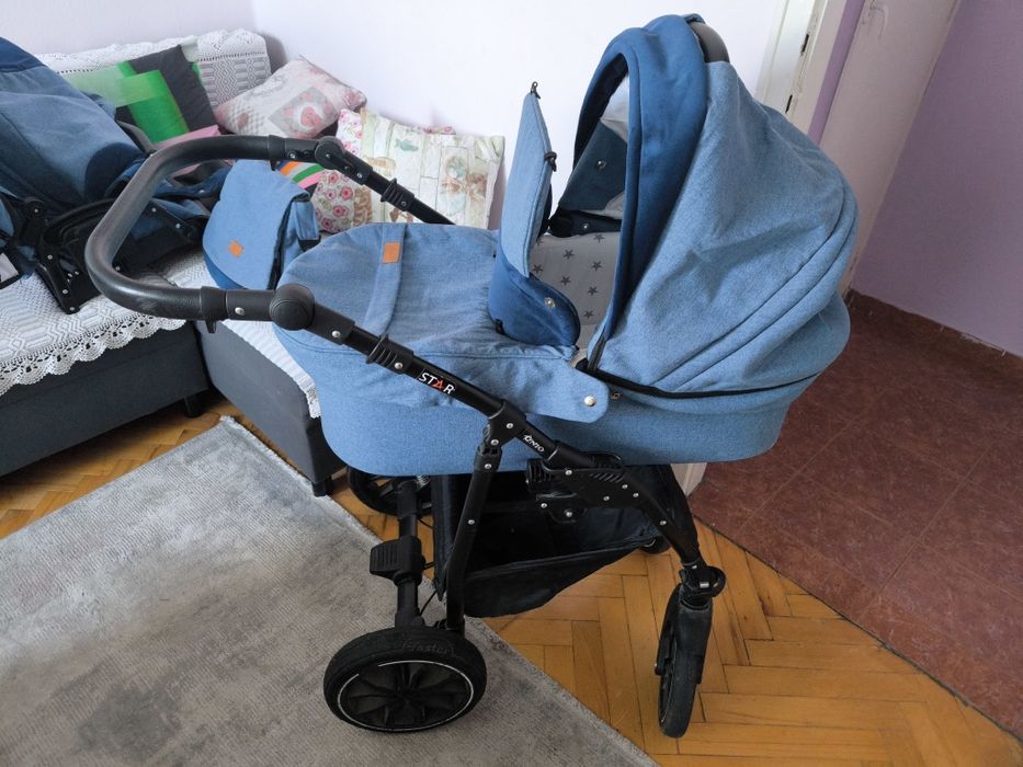 Детска количка от 3 части