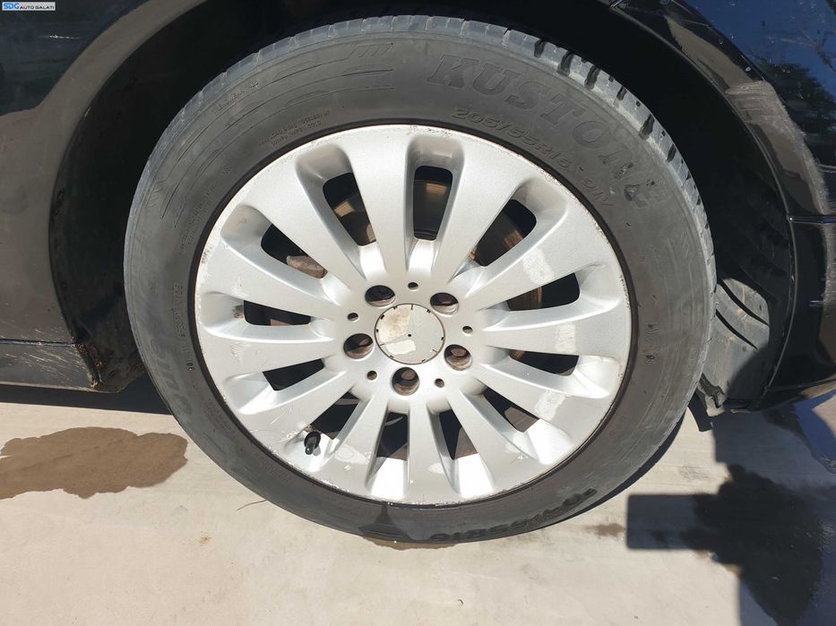 Set 4 Jante Aliaj 205 55 16 R16 cu Anvelope Vara Dot 2025 Mercedes Clasa C Class W204 2007 - 2014 [K6790]