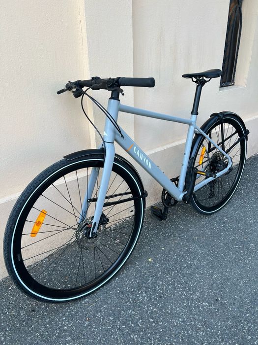 Bicicleta GRAVEL Trekking CANYON Aluminiu M 28" furca Carbon Frane hidraulice