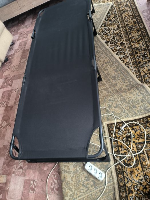 Раскладушка с матрасом