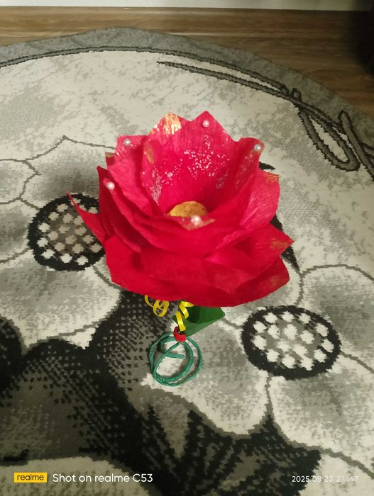 Ръчно изработени цветя по поръчка