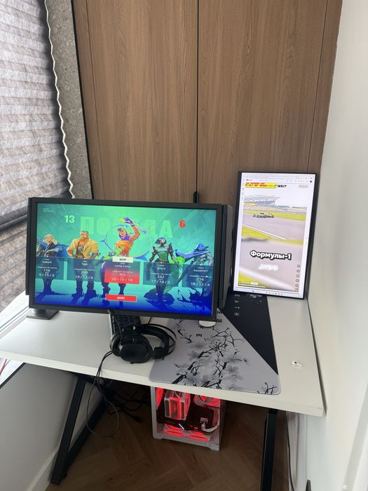 Игровой компютер в сборе