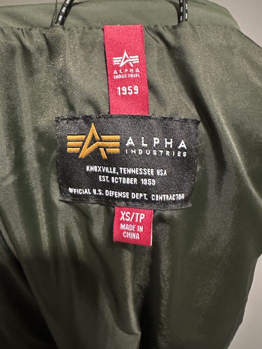 куртка alpha industries