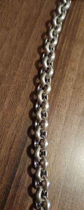 Сребърен синджир-38 гр!
