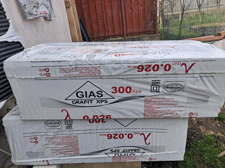Vând polistiren extrudat extrudat Gias XPS 30mm