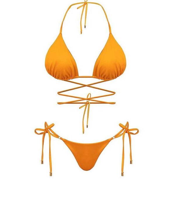 Бански Cliché триъгълници с кръстосани връзки