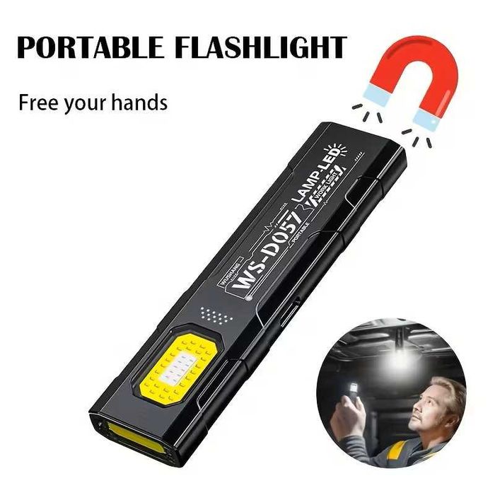 Мини LED фенерче ключодържател