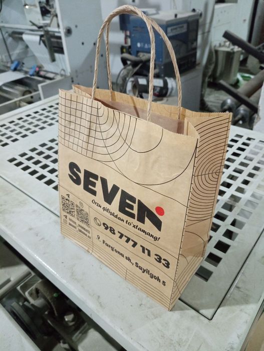 Qog'oz Kraft Upakovka Paketlar