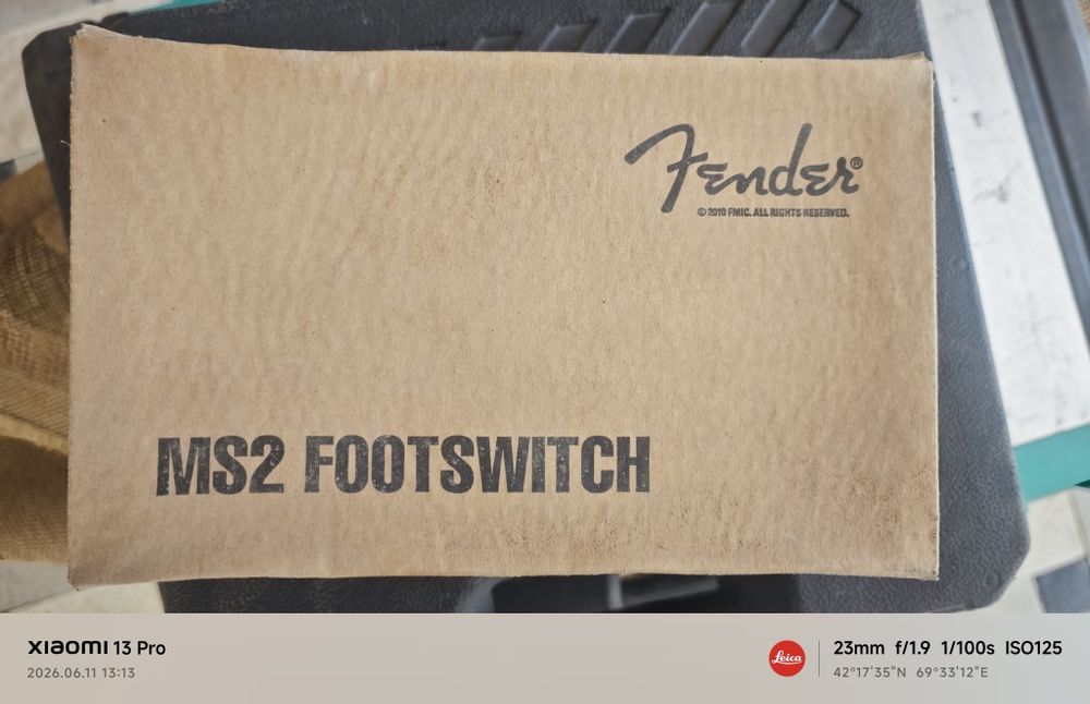 Footswitch Mustang ms2